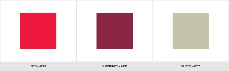 Vinyl strap color reference 5